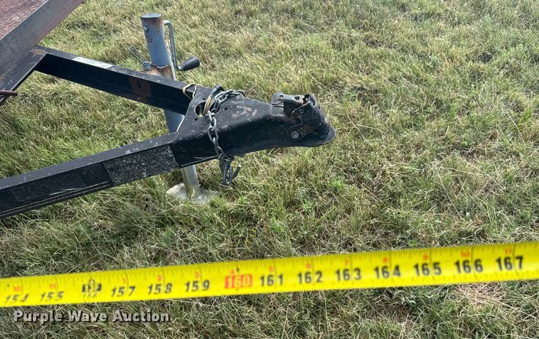 image for item EU6017 2000 Neal tilt deck utility trailer