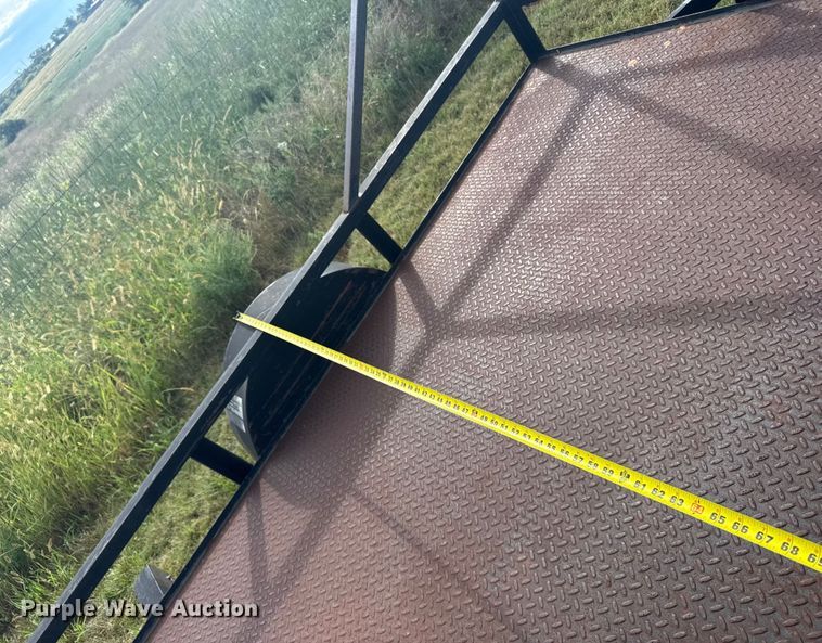 image for item EU6017 2000 Neal tilt deck utility trailer