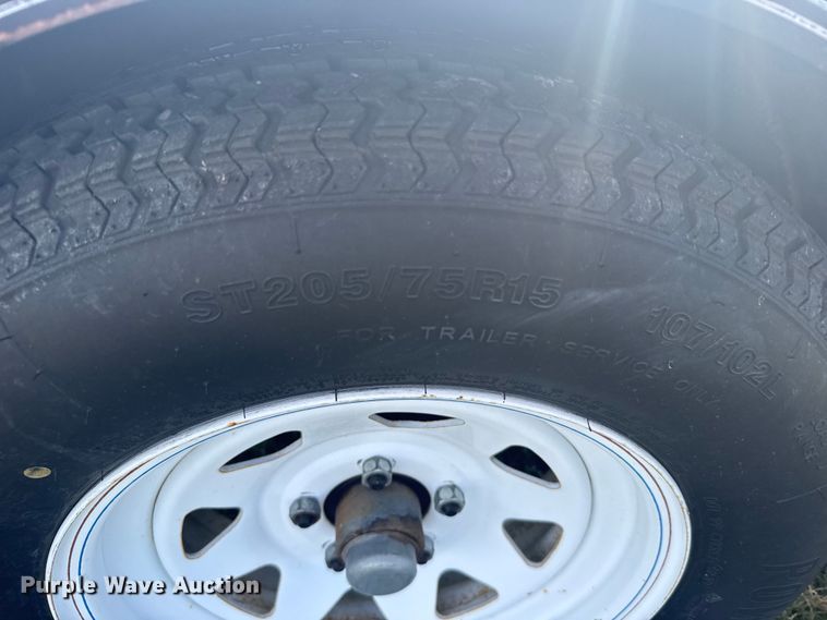 image for item EU6017 2000 Neal tilt deck utility trailer