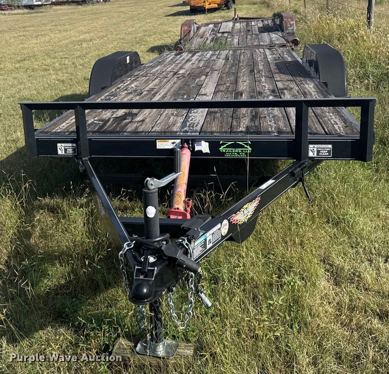 image for item EU6018 2017 H&H MX Speedloader tilt deck equipment trailer