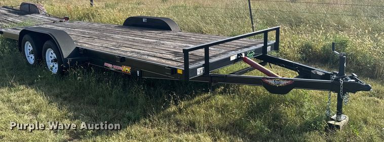 image for item EU6018 2017 H&H MX Speedloader tilt deck equipment trailer