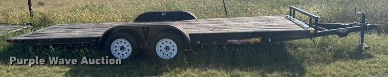 image for item EU6018 2017 H&H MX Speedloader tilt deck equipment trailer