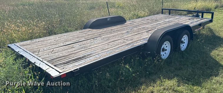 image for item EU6018 2017 H&H MX Speedloader tilt deck equipment trailer