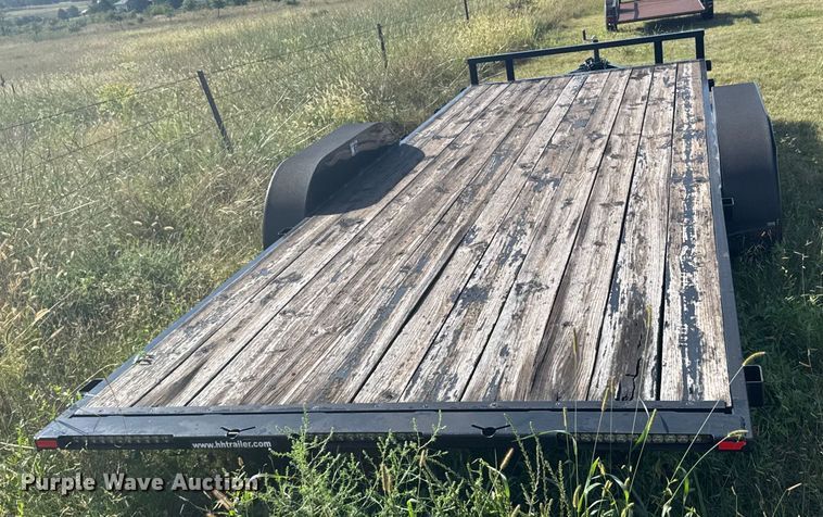 image for item EU6018 2017 H&H MX Speedloader tilt deck equipment trailer