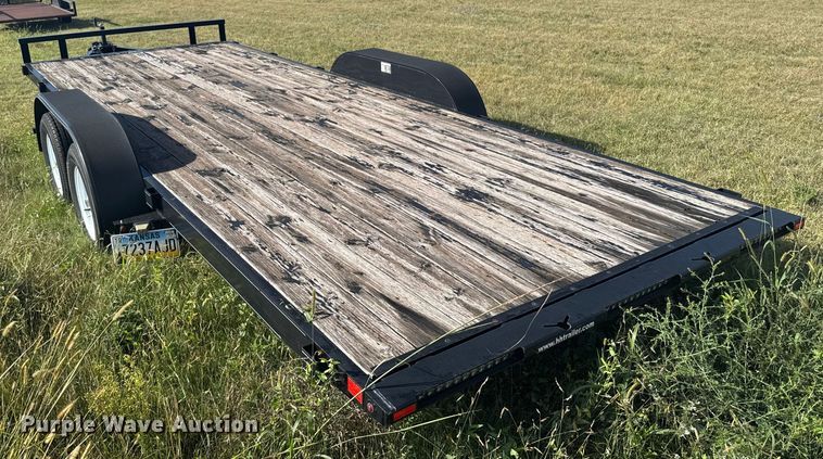 image for item EU6018 2017 H&H MX Speedloader tilt deck equipment trailer