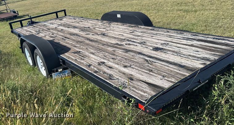 image for item EU6018 2017 H&H MX Speedloader tilt deck equipment trailer