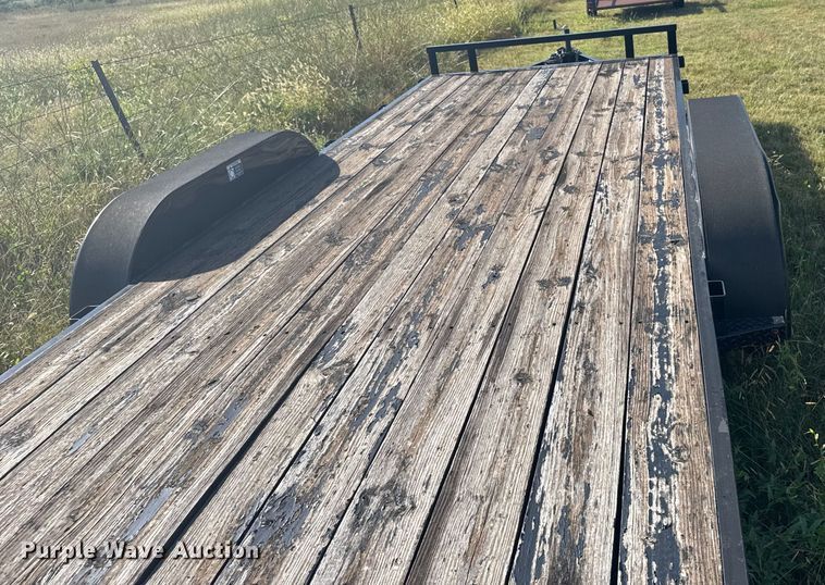 image for item EU6018 2017 H&H MX Speedloader tilt deck equipment trailer