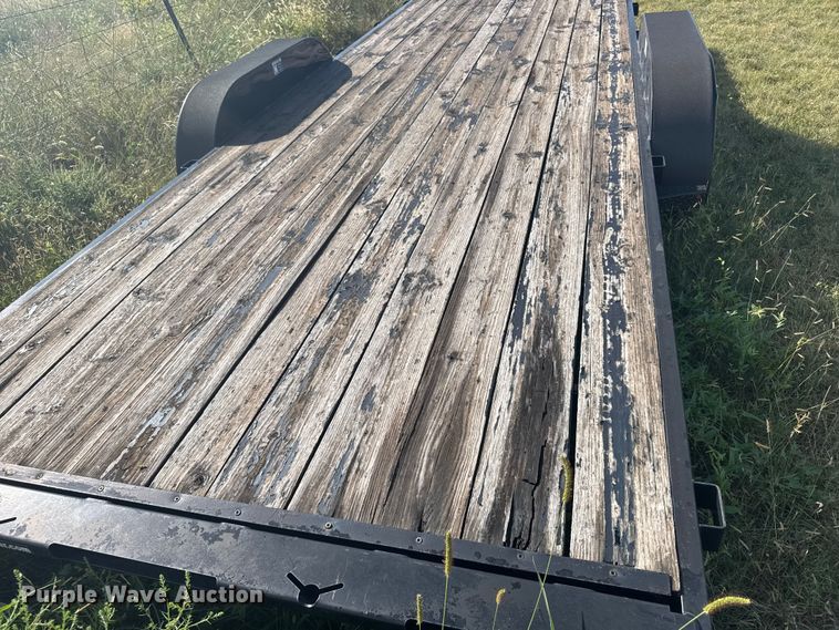 image for item EU6018 2017 H&H MX Speedloader tilt deck equipment trailer