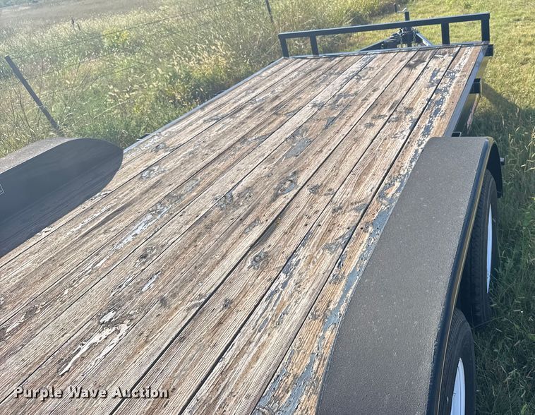 image for item EU6018 2017 H&H MX Speedloader tilt deck equipment trailer