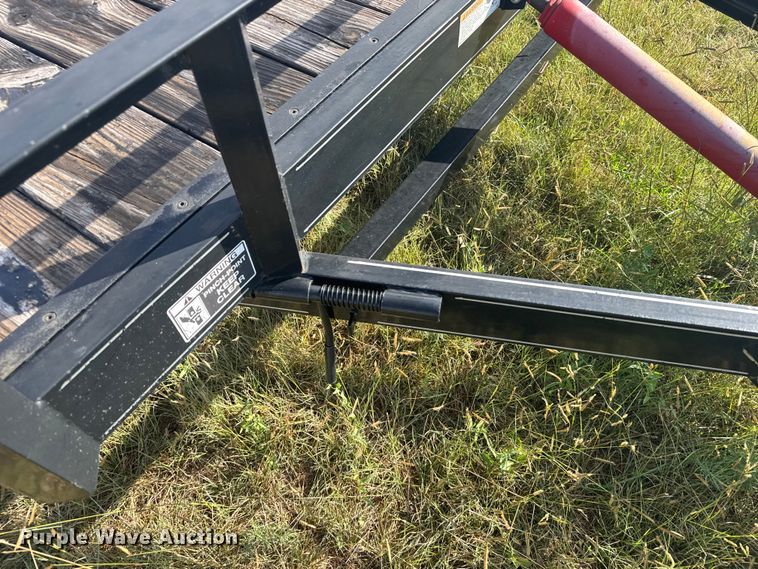 image for item EU6018 2017 H&H MX Speedloader tilt deck equipment trailer