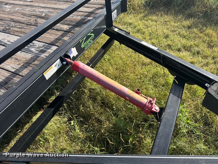 image for item EU6018 2017 H&H MX Speedloader tilt deck equipment trailer