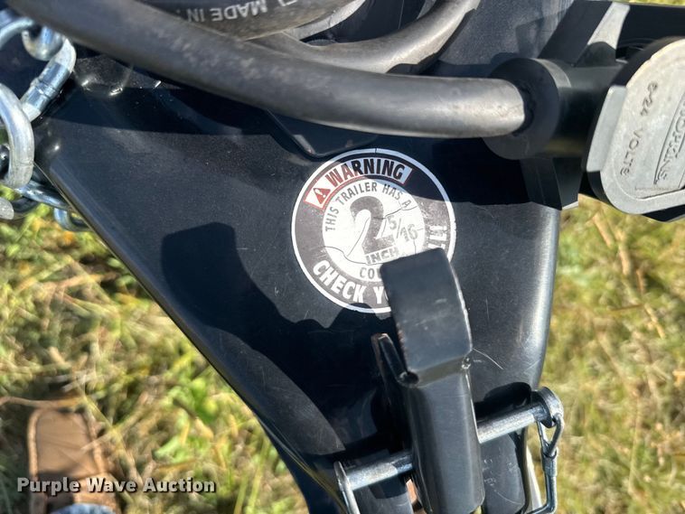 image for item EU6018 2017 H&H MX Speedloader tilt deck equipment trailer