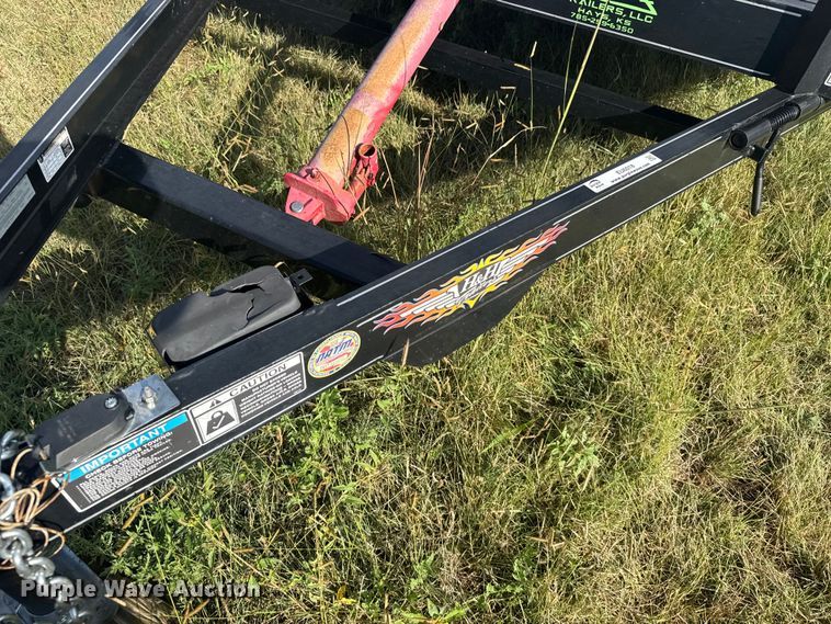 image for item EU6018 2017 H&H MX Speedloader tilt deck equipment trailer