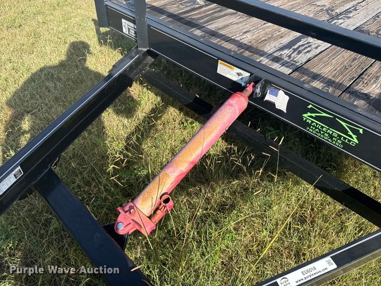 image for item EU6018 2017 H&H MX Speedloader tilt deck equipment trailer