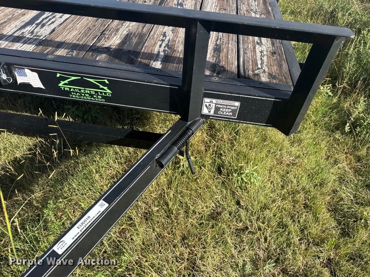 image for item EU6018 2017 H&H MX Speedloader tilt deck equipment trailer