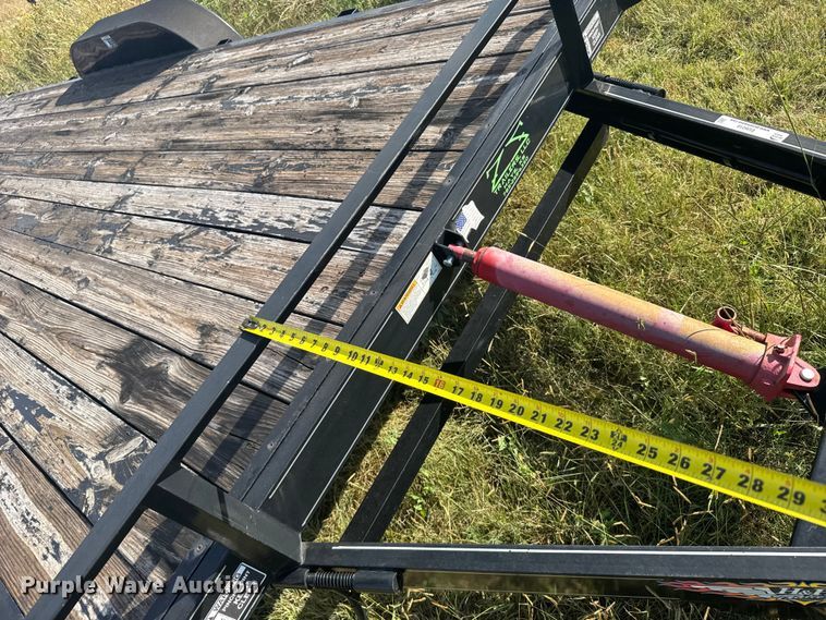 image for item EU6018 2017 H&H MX Speedloader tilt deck equipment trailer