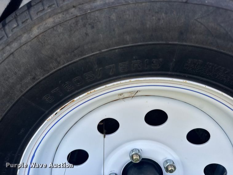 image for item EU6018 2017 H&H MX Speedloader tilt deck equipment trailer