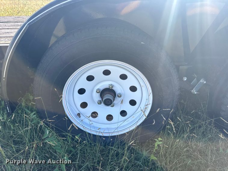 image for item EU6018 2017 H&H MX Speedloader tilt deck equipment trailer