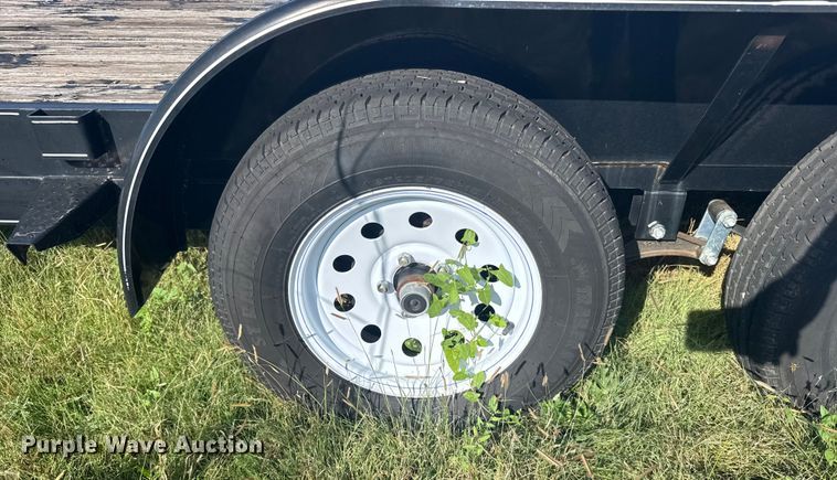 image for item EU6018 2017 H&H MX Speedloader tilt deck equipment trailer