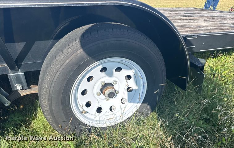 image for item EU6018 2017 H&H MX Speedloader tilt deck equipment trailer