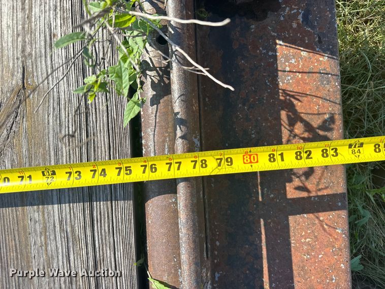 image for item EU6019 1992 Shop built flatbed trailer