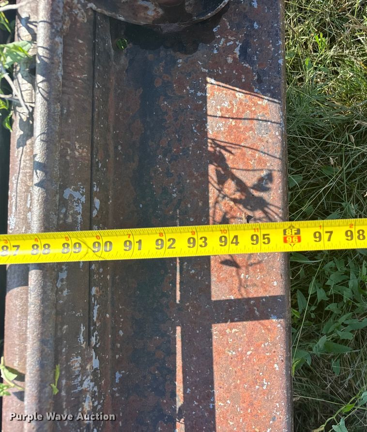 image for item EU6019 1992 Shop built flatbed trailer