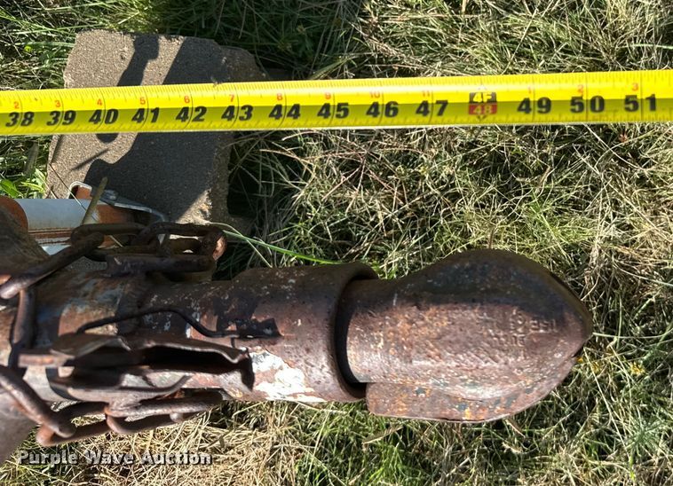 image for item EU6019 1992 Shop built flatbed trailer