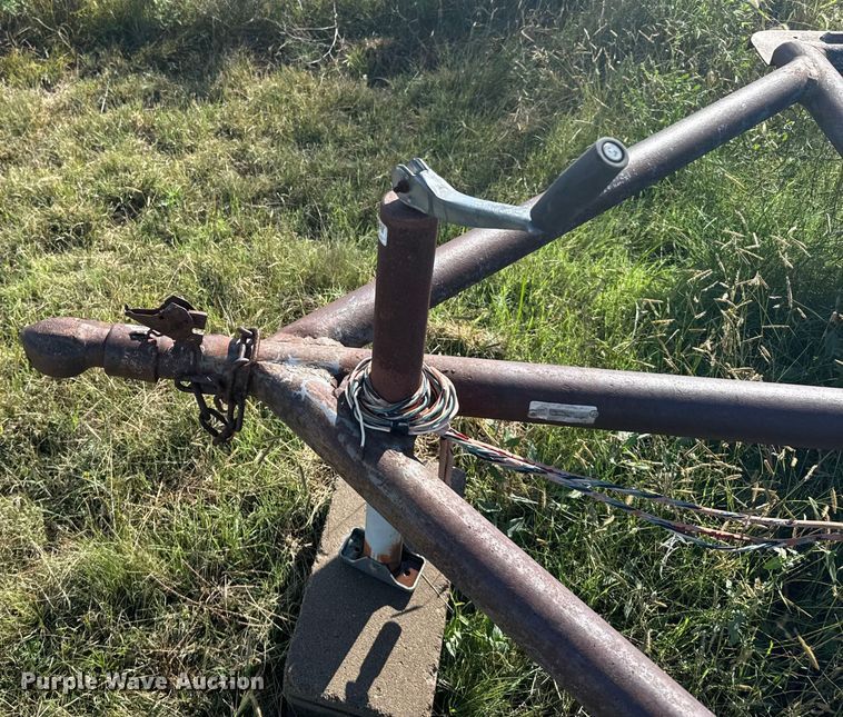 image for item EU6019 1992 Shop built flatbed trailer