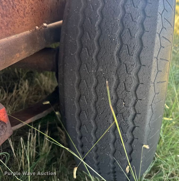 image for item EU6019 1992 Shop built flatbed trailer