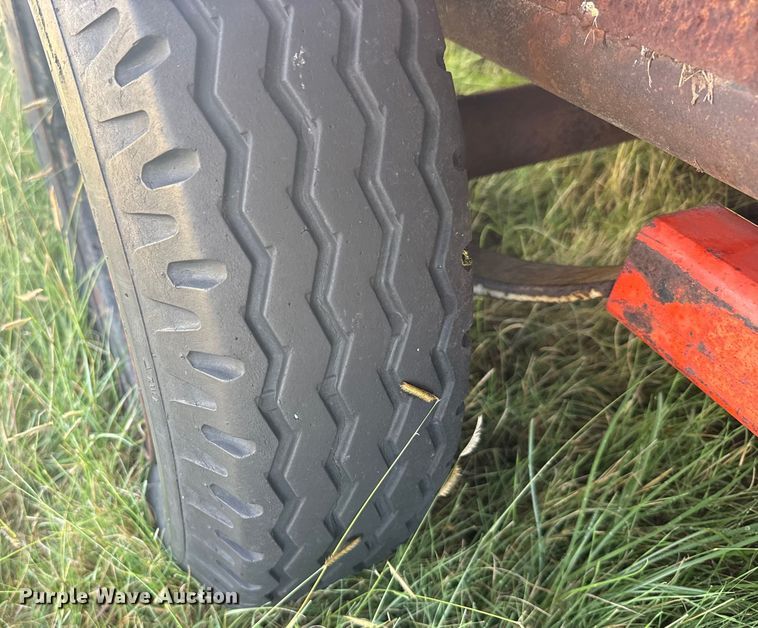 image for item EU6019 1992 Shop built flatbed trailer