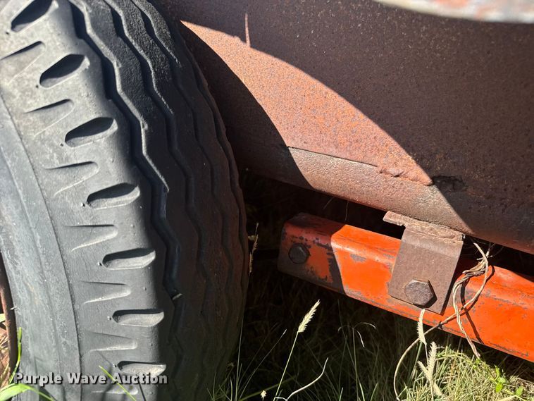 image for item EU6019 1992 Shop built flatbed trailer