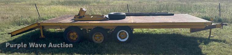 image for item EU6020 1997 Shop built equipment trailer