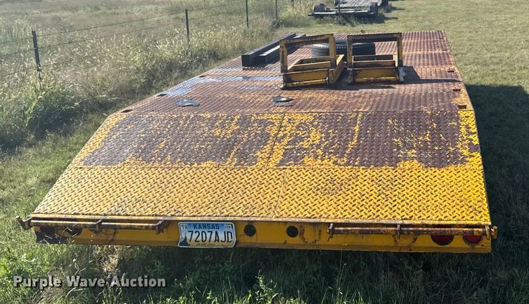 image for item EU6020 1997 Shop built equipment trailer