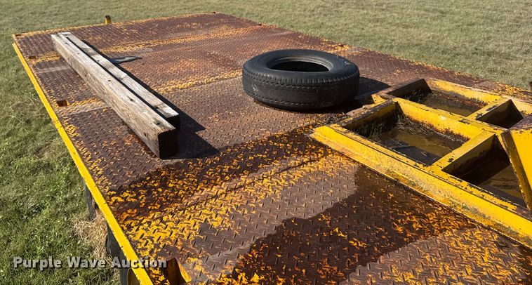 image for item EU6020 1997 Shop built equipment trailer