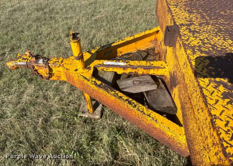 image for item EU6020 1997 Shop built equipment trailer