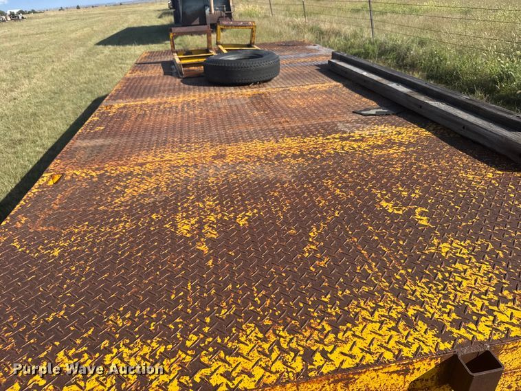 image for item EU6020 1997 Shop built equipment trailer