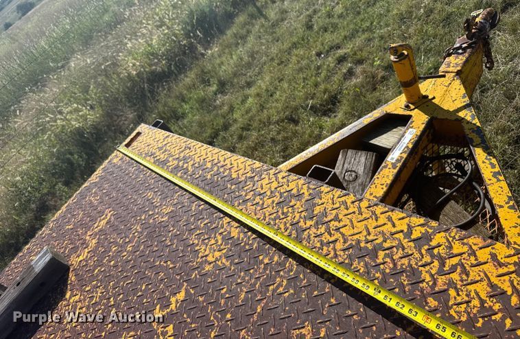 image for item EU6020 1997 Shop built equipment trailer