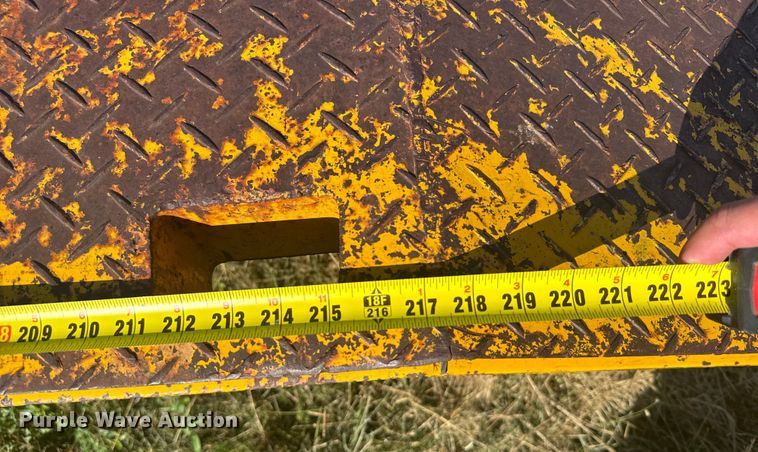 image for item EU6020 1997 Shop built equipment trailer