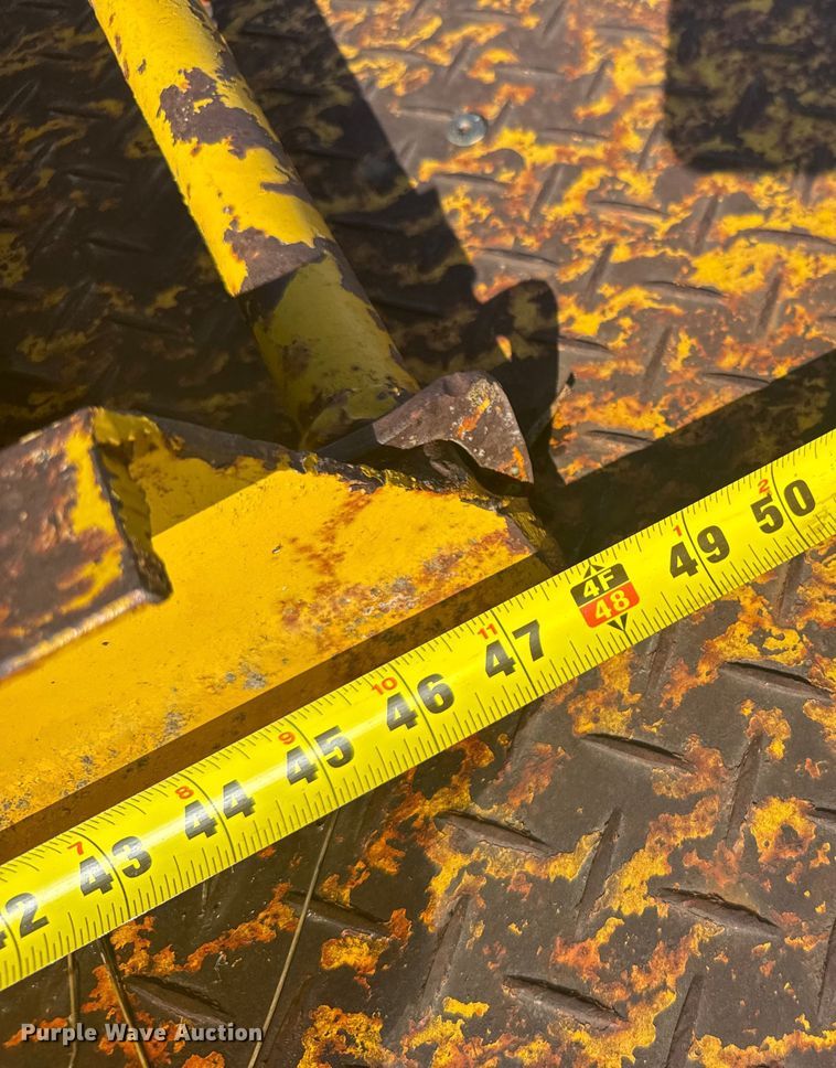 image for item EU6020 1997 Shop built equipment trailer