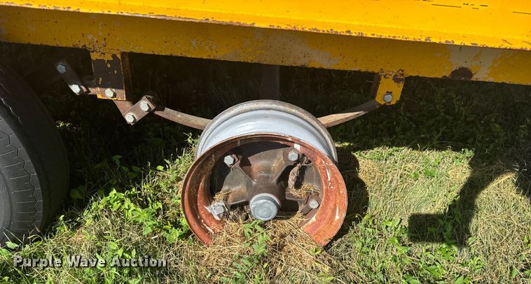 image for item EU6020 1997 Shop built equipment trailer