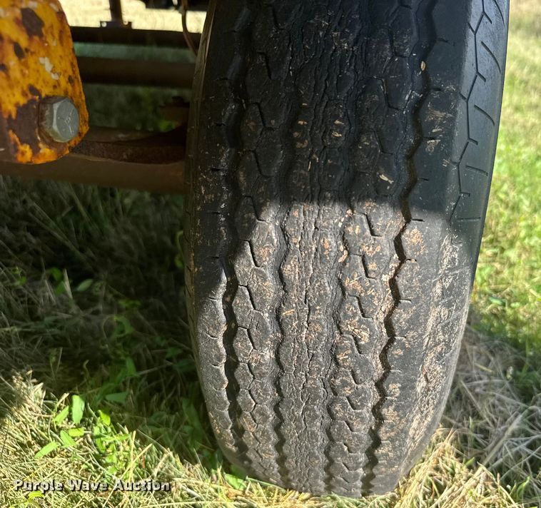 image for item EU6020 1997 Shop built equipment trailer