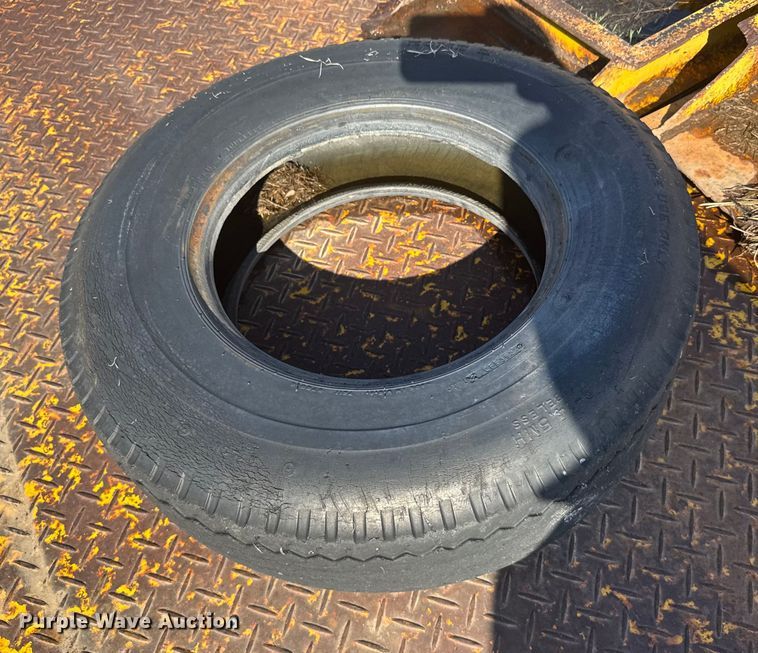 image for item EU6020 1997 Shop built equipment trailer