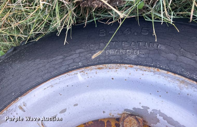 image for item EU6020 1997 Shop built equipment trailer