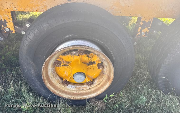 image for item EU6020 1997 Shop built equipment trailer