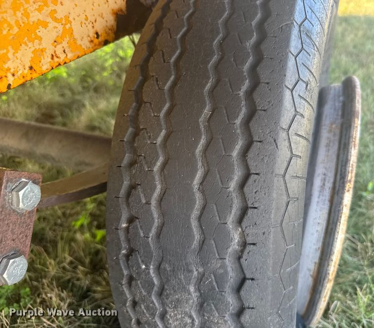 image for item EU6020 1997 Shop built equipment trailer