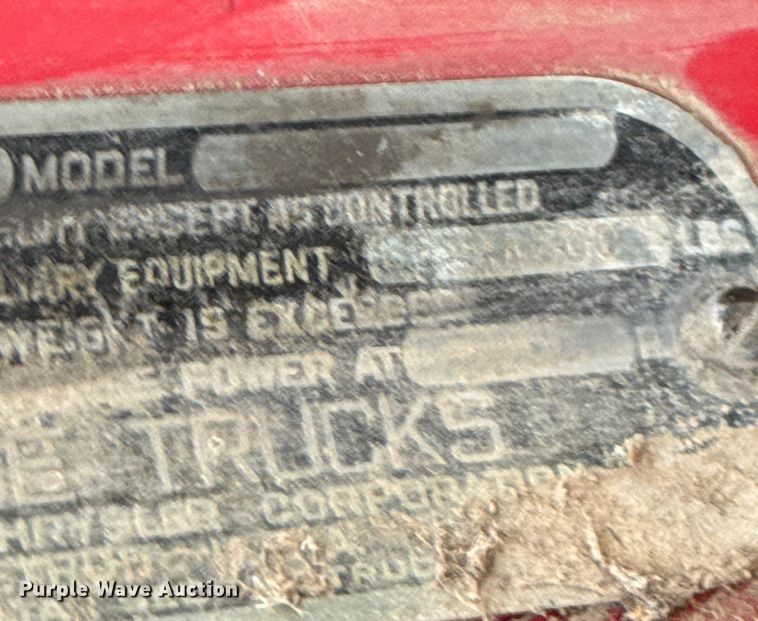 image for item EU6025 1948 Dodge flatbed truck