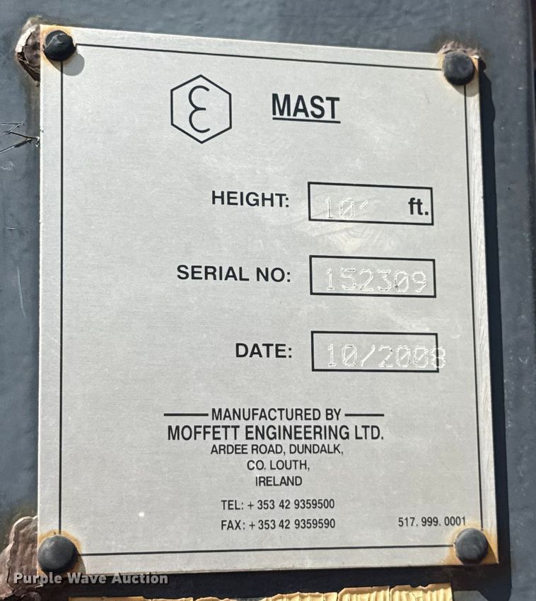 image for item EV1883 2008 Moffett M55.4 forklift