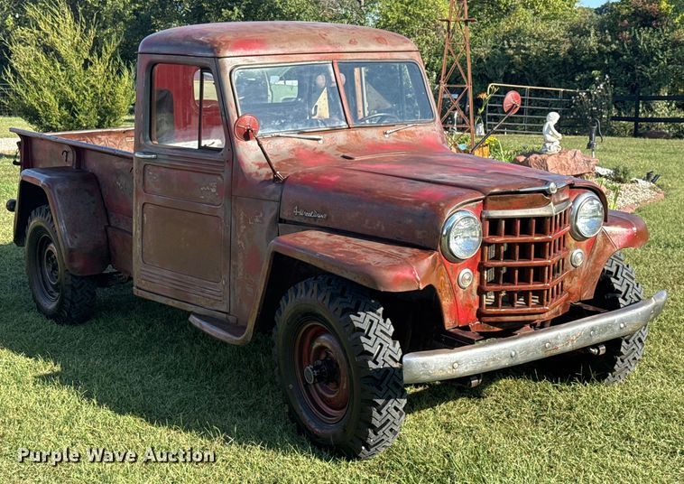 image for item EV1889 1950 Willy's Jeep pickup truck