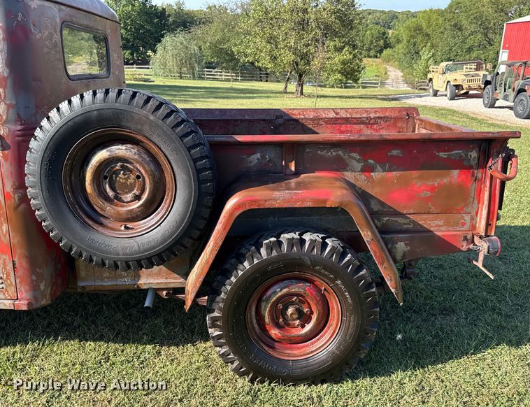 image for item EV1889 1950 Willy's Jeep pickup truck