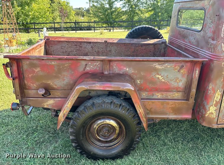 image for item EV1889 1950 Willy's Jeep pickup truck